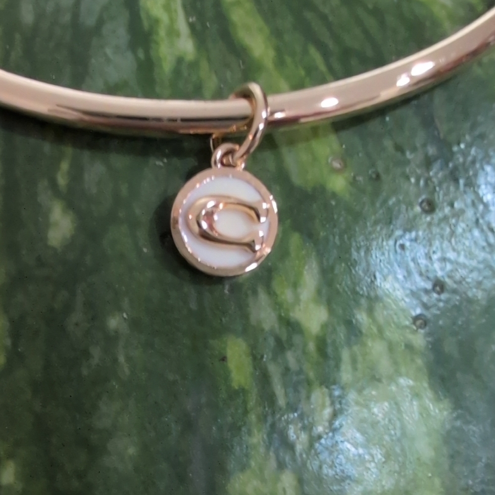 Coach Gold Bracelet Classic Minimalist Design - Picture 4 of 4